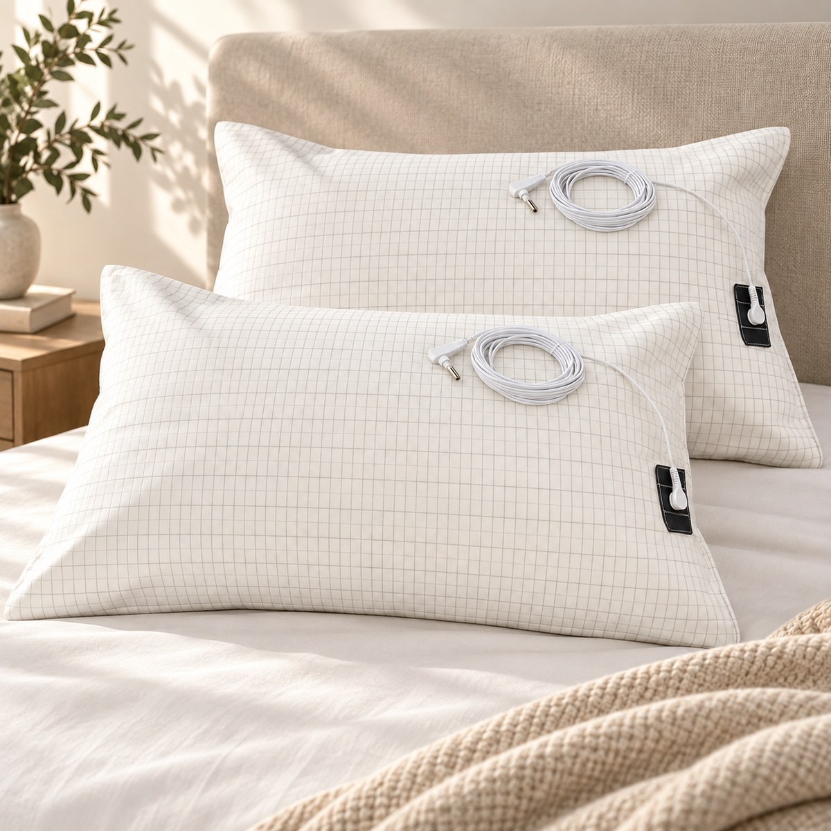 Grounding Pillowcase — 10% Silver Fibre