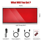 Oxygen Room Blanket kit: mat, controller, power adapter, plug wire and instructions