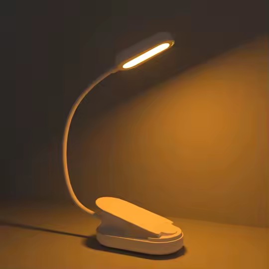 Amber Clip-On Reading Light
