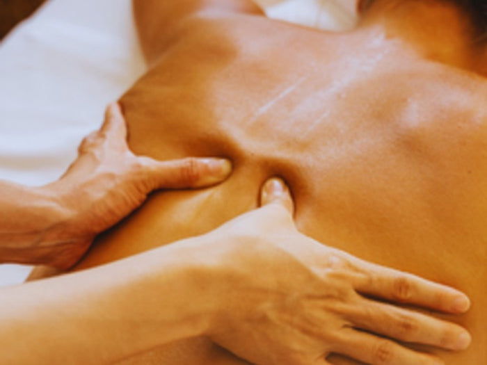A back massage